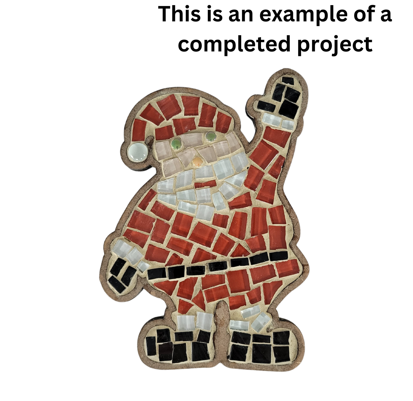 Mosaic Art Kit - Santa Claus