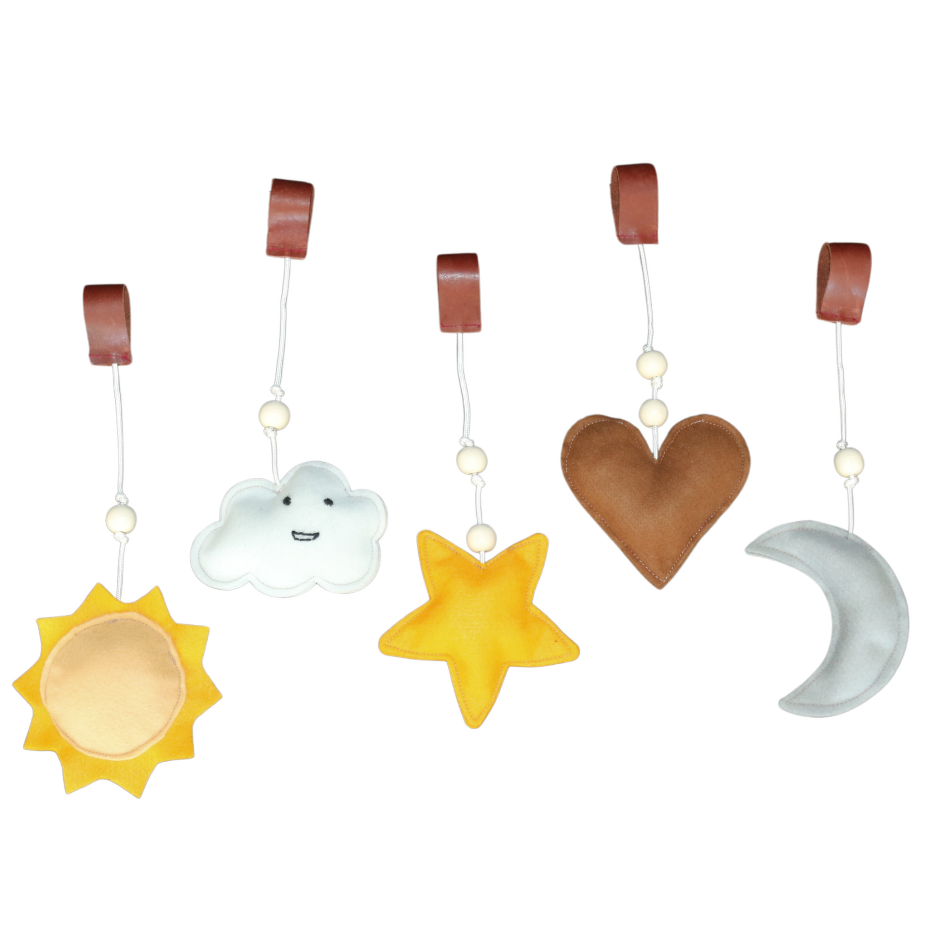 Soft Touch dangle toys by Two Eddyphants – handmade in South Africa