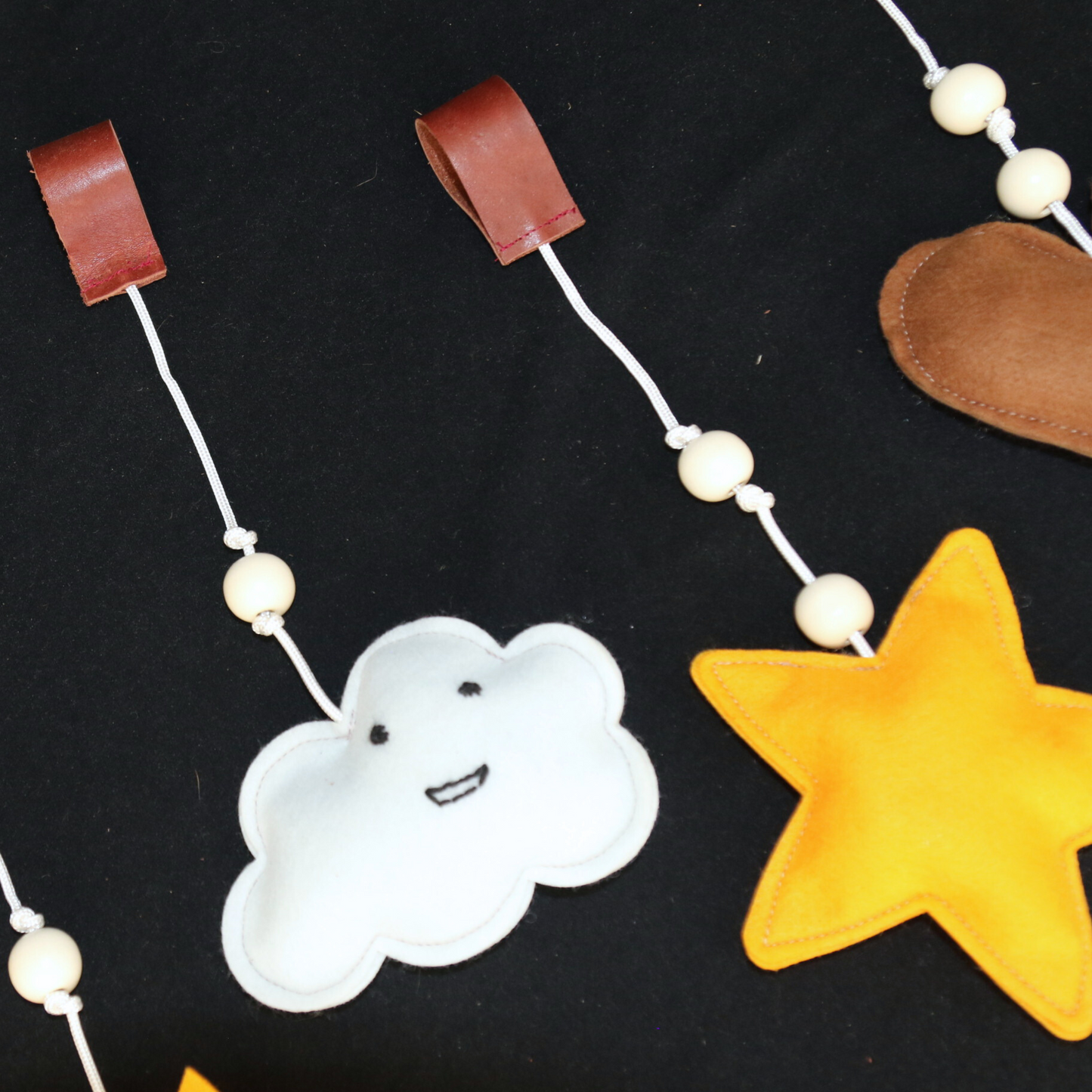 Soft Touch dangle toys by Two Eddyphants – handmade in South Africa