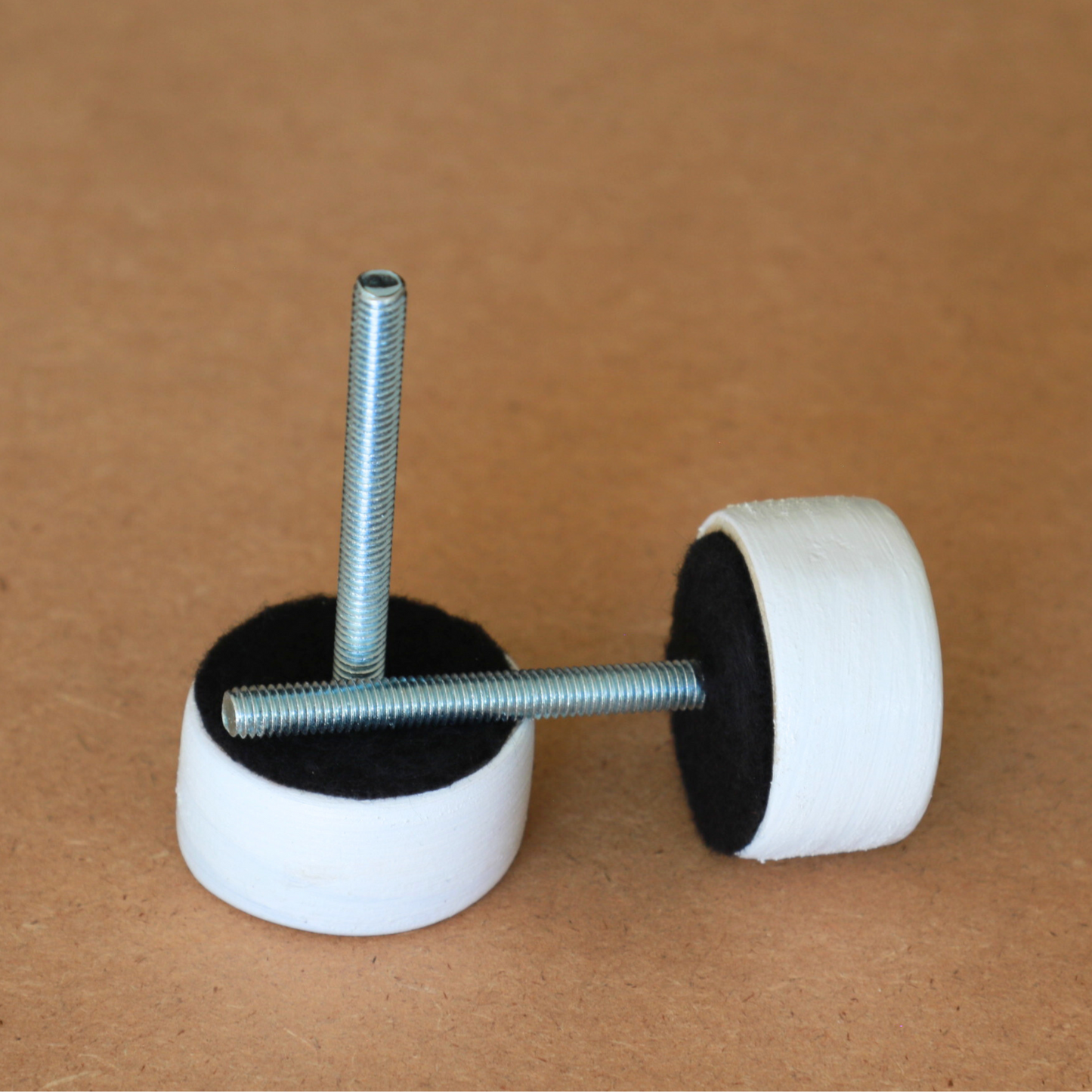 Wooden Baby Play Gym with Toys - White