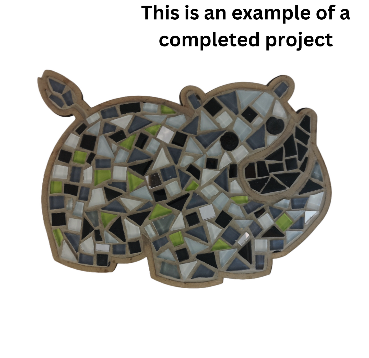 Mosaic Art Kit - Rhino