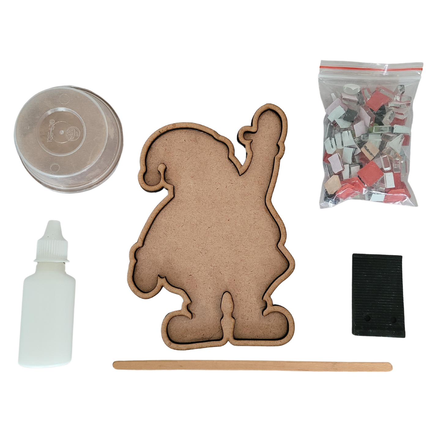 Mosaic Art Kit - Santa Claus