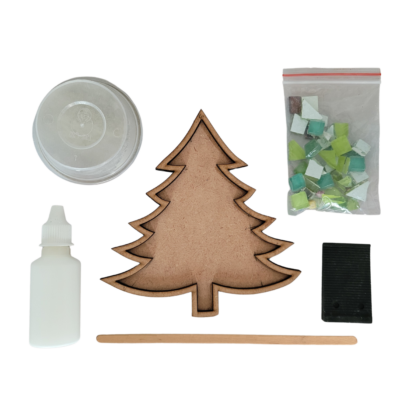 Mosaic Art Kit - Christmas Tree