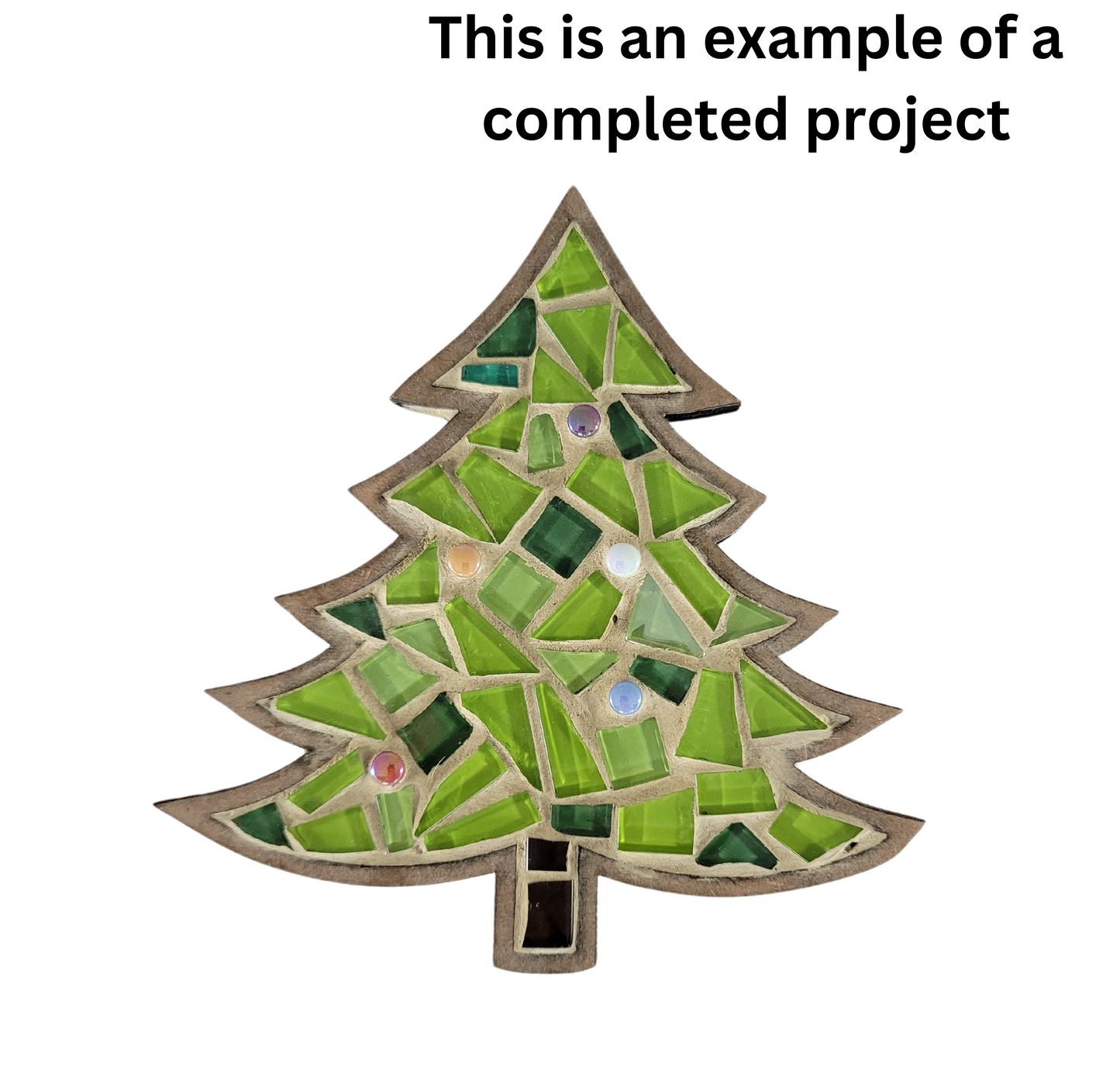 Mosaic Art Kit - Christmas Tree