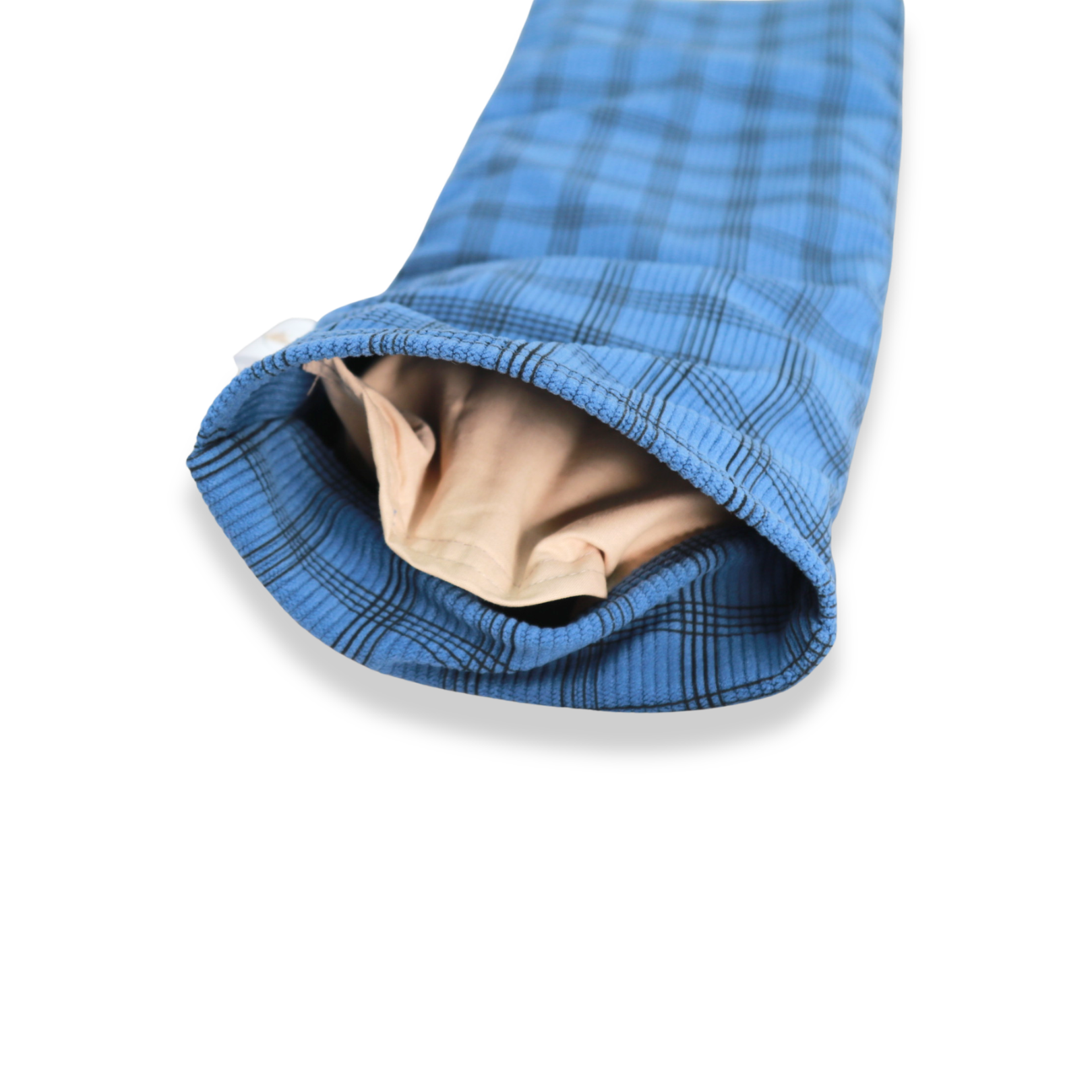 Natural grain heat pack/hottie with washable cover relieves pain in neck, shoulder and back. This bean bag can also be used for cold therapy. Made locally in Johannesburg South Africa by Two Eddyphants