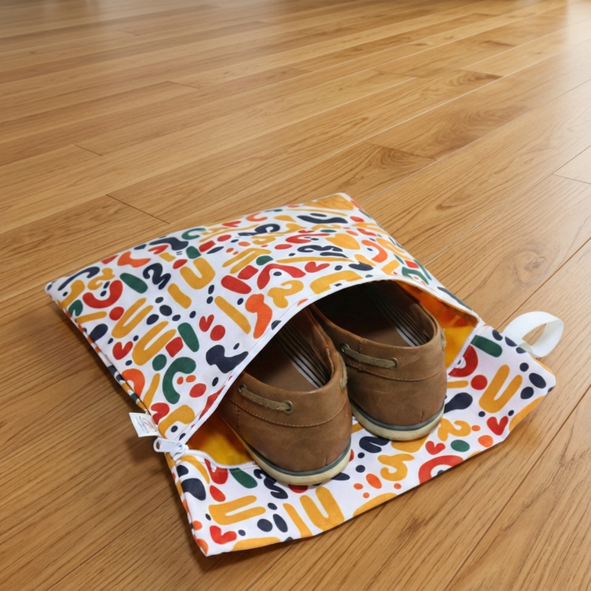 Roll-up wet bag for travel, toiletries, shoes and clothing