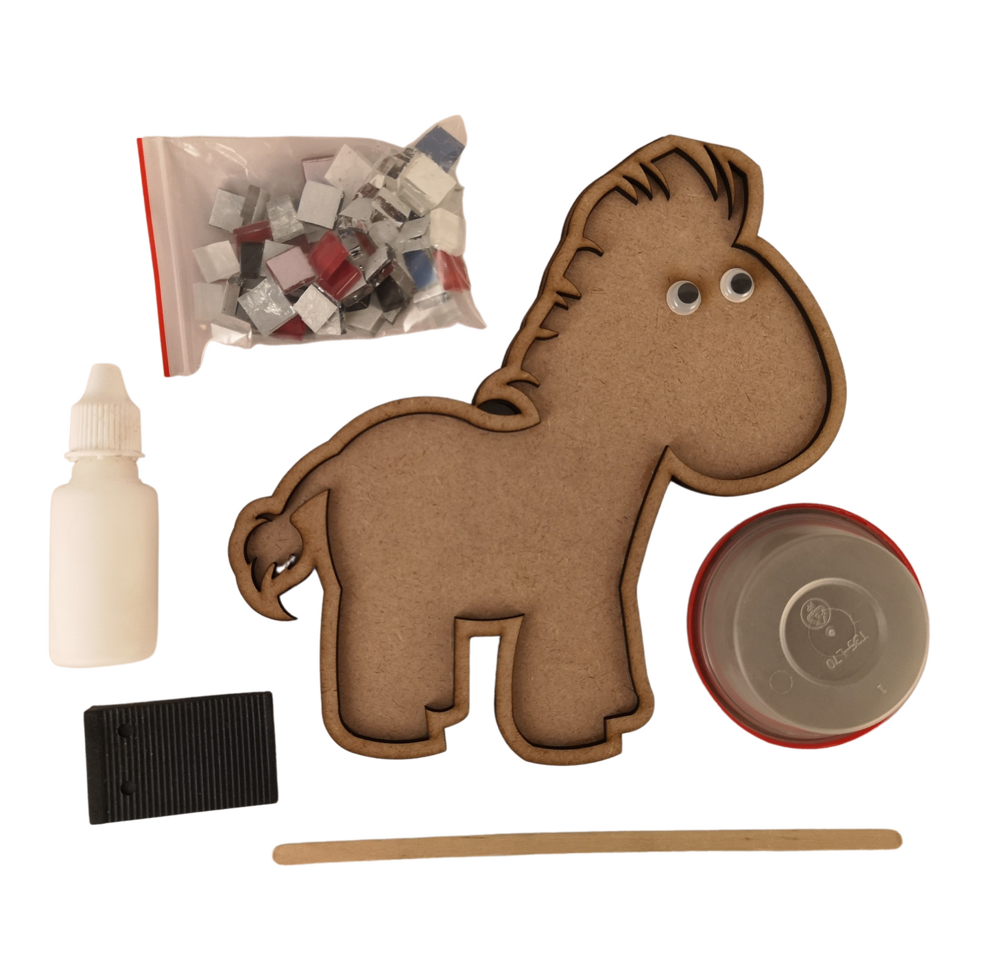 Mosaic Art Kit - Zebra