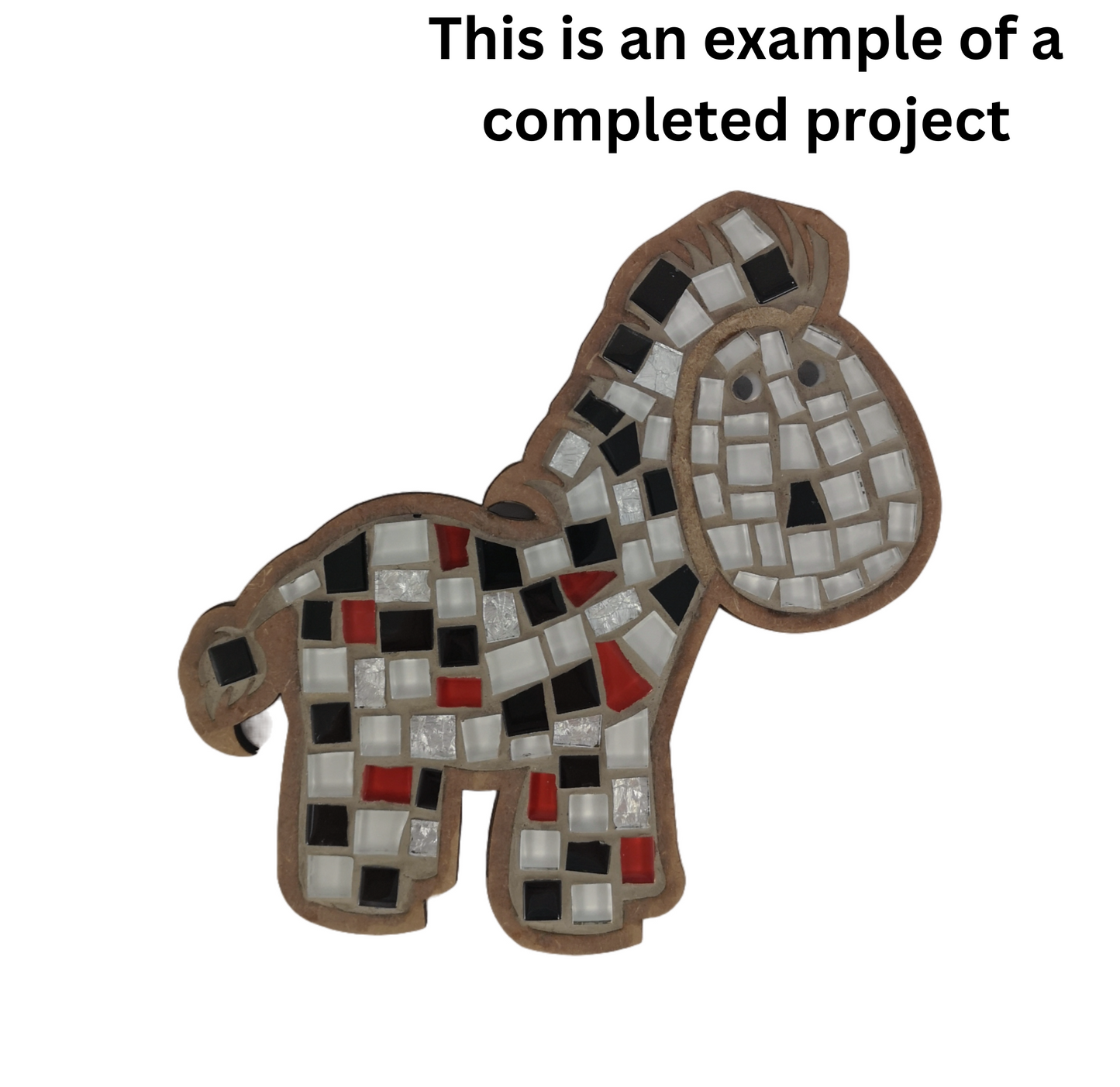 Mosaic Art Kit - Zebra